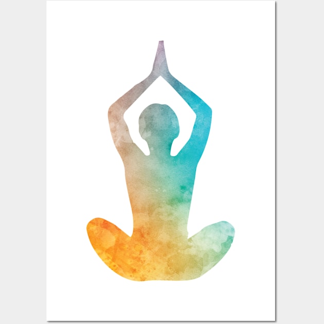 Sunrise Yoga Wall Art by Winterplay